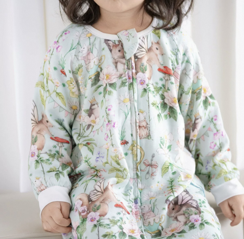 Υπνόσακος για παιδιά – έξι-στρωμάτων μπαμπού ινών και βαμβακιού, σχέδιο με διαιρεμένα πόδια, απομάκρυνση υγρασίας, πλύσιμο στο πλυντήριο, για ηλικίες 1–6 ετών (Άνοιξη, Καλοκαίρι, Φθινόπωρο)