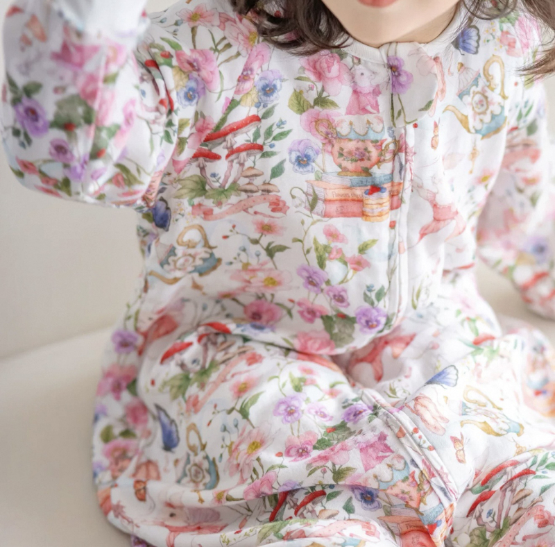 Υπνόσακος για παιδιά – έξι-στρωμάτων μπαμπού ινών και βαμβακιού, σχέδιο με διαιρεμένα πόδια, απομάκρυνση υγρασίας, πλύσιμο στο πλυντήριο, για ηλικίες 1–6 ετών (Άνοιξη, Καλοκαίρι, Φθινόπωρο)