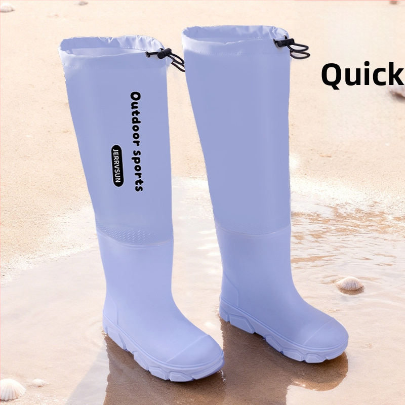 Cizme de ploaie din PVC pentru copii, unisex, înălțime joasă, talpă plată, căptușite cu fleece, patru sezoane, 4–16 ani