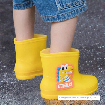 Ghete de ploaie PVC talie joasă, toamnă–iarna, pentru copii 1–3 ani