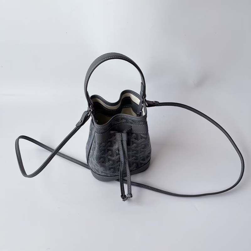 Bucket torba — gradski stil jednostavnosti, materijal: super vlakno, unutarnja podstava: platno, način otvaranja: otvoreno