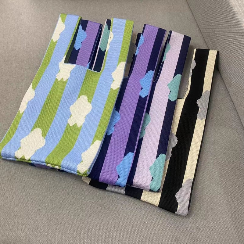 Ženska bucket torba — Waiya, poliester materijal, poliester podstava, oblik koša, proljeće 2024