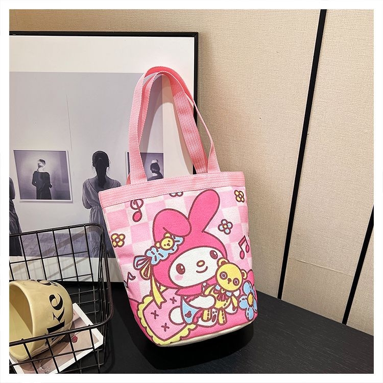 Bucket bag PU materijal, unisex stil, podstava od platna, proljeće 2025
