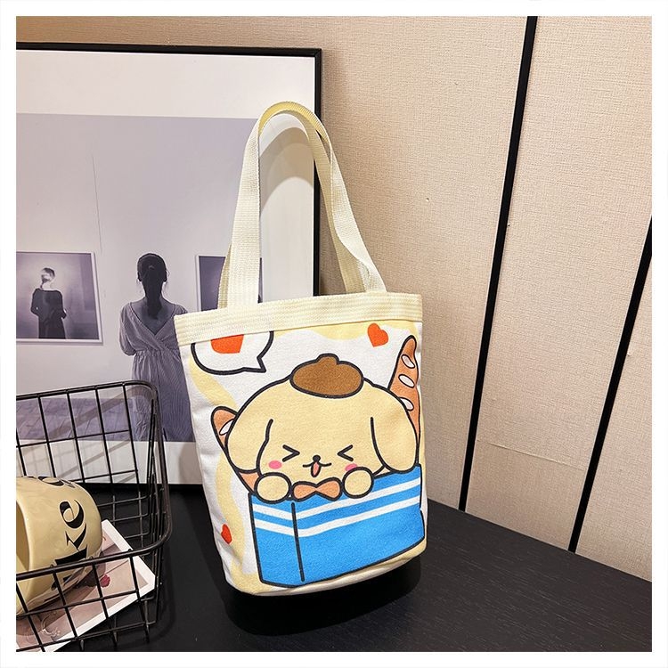 Bucket bag PU materijal, unisex stil, podstava od platna, proljeće 2025
