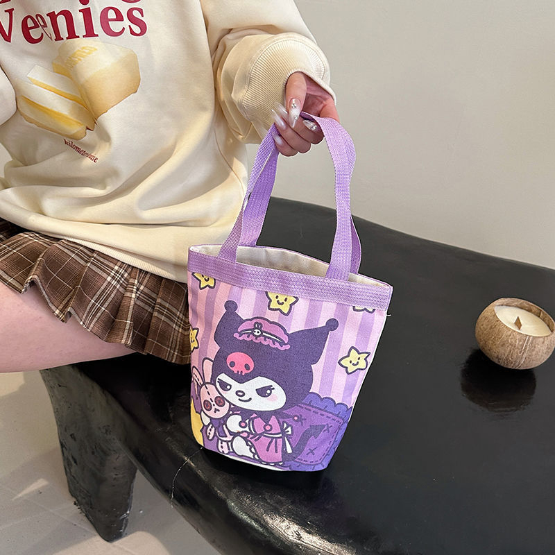 Bucket bag PU materijal, unisex stil, podstava od platna, proljeće 2025