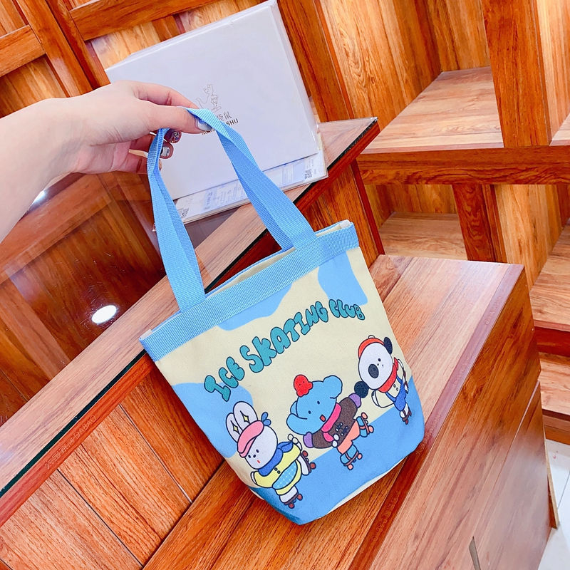 Bucket bag PU materijal, unisex stil, podstava od platna, proljeće 2025