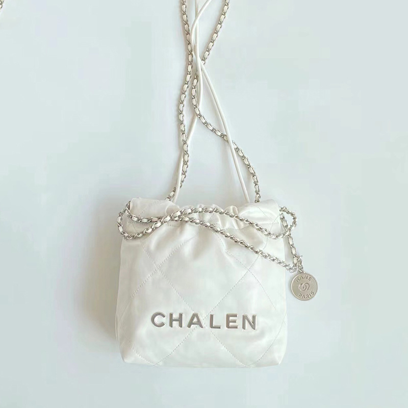 Coheos Δερμάτινη Tote Τσάντα με Διαμαντοειδή quilted ύφανση, Νάιλον επένδυση, οριζόντιου τετράγωνου σχήματος, εσωτερική τσέπη με φερμουάρ