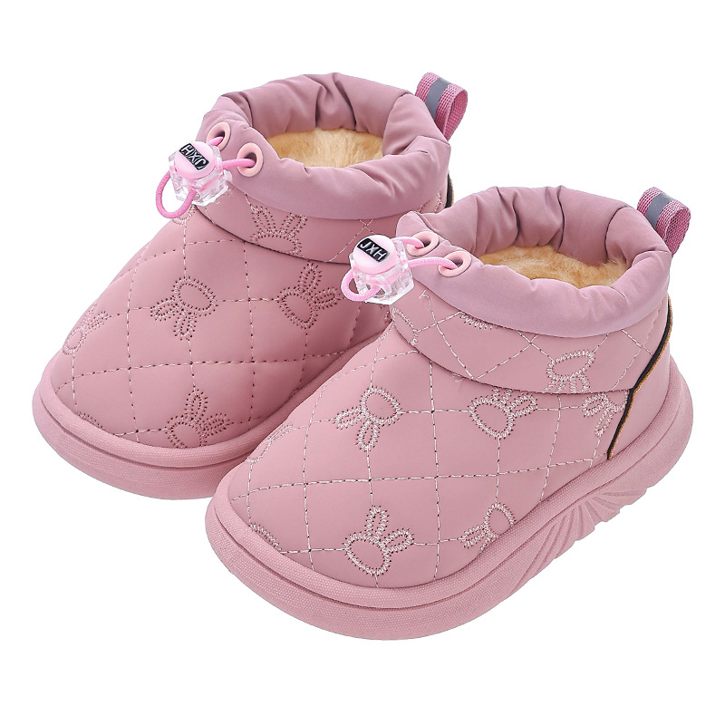 Dew Rabbit Gyerekek bokacsizma – téli, vízálló, csúszásmentes, műbőr, 1–12 éveseknek