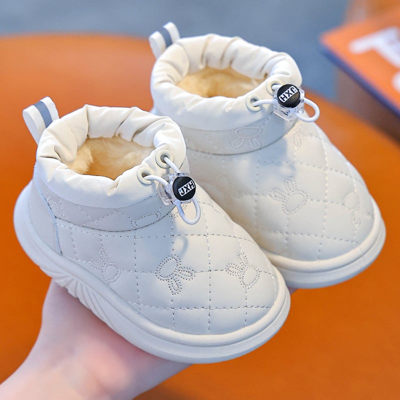 Dew Rabbit Gyerekek bokacsizma – téli, vízálló, csúszásmentes, műbőr, 1–12 éveseknek