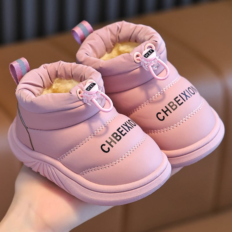 Dew Rabbit Gyerekek bokacsizma – téli, vízálló, csúszásmentes, műbőr, 1–12 éveseknek