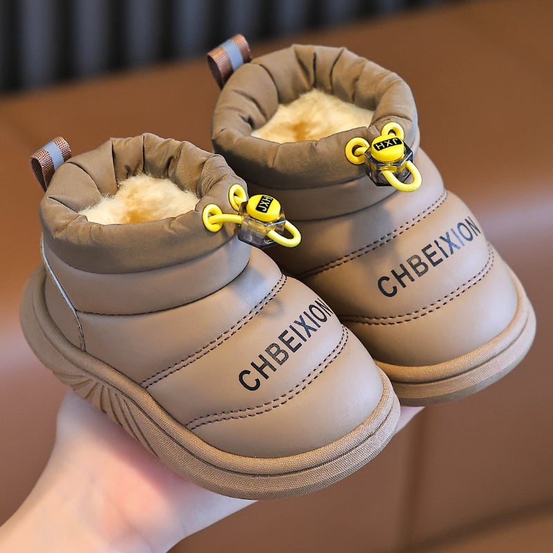 Dew Rabbit Gyerekek bokacsizma – téli, vízálló, csúszásmentes, műbőr, 1–12 éveseknek