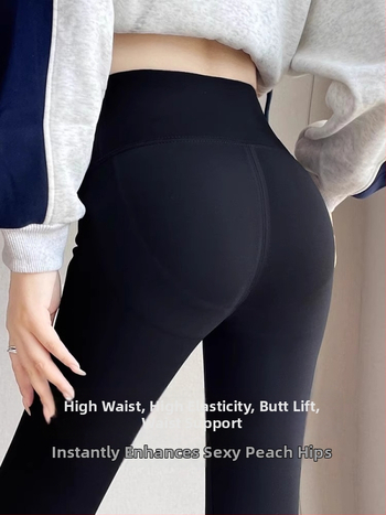 Γυναικείο κολάν γιόγκα σε στυλ Shark, από νάιλον Mag, Υψηλή ελαστικότητα, εφαρμογή σε στενή γραμμή, μονόχρωμο σχέδιο, Άνοιξη 2026