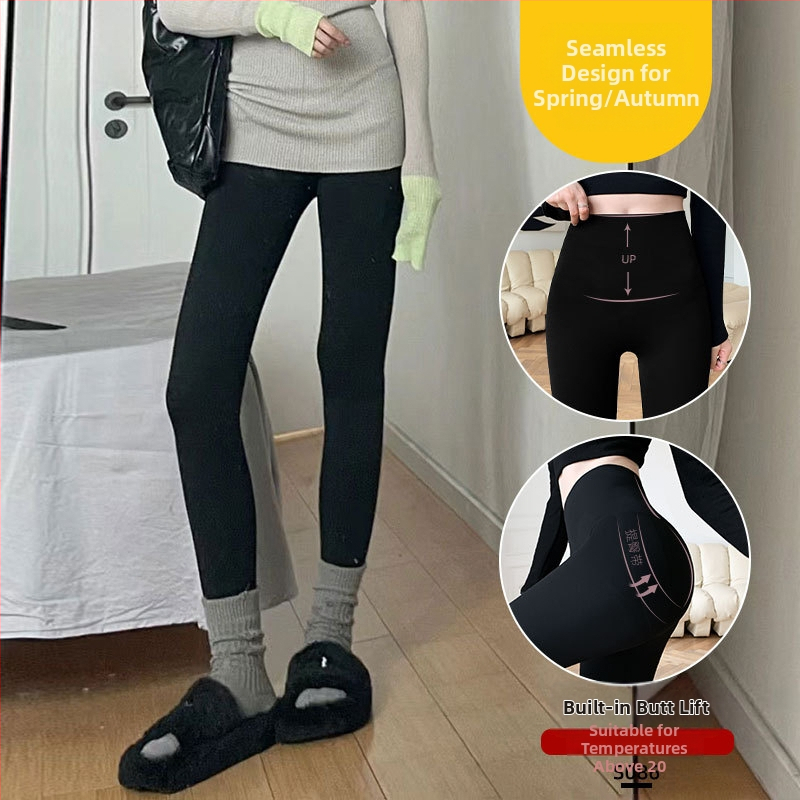 Γυναικείο κολάν γιόγκα σε στυλ Shark, από νάιλον Mag, Υψηλή ελαστικότητα, εφαρμογή σε στενή γραμμή, μονόχρωμο σχέδιο, Άνοιξη 2026