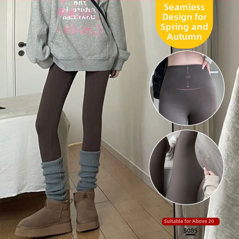 Γυναικείο κολάν γιόγκα σε στυλ Shark, από νάιλον Mag, Υψηλή ελαστικότητα, εφαρμογή σε στενή γραμμή, μονόχρωμο σχέδιο, Άνοιξη 2026