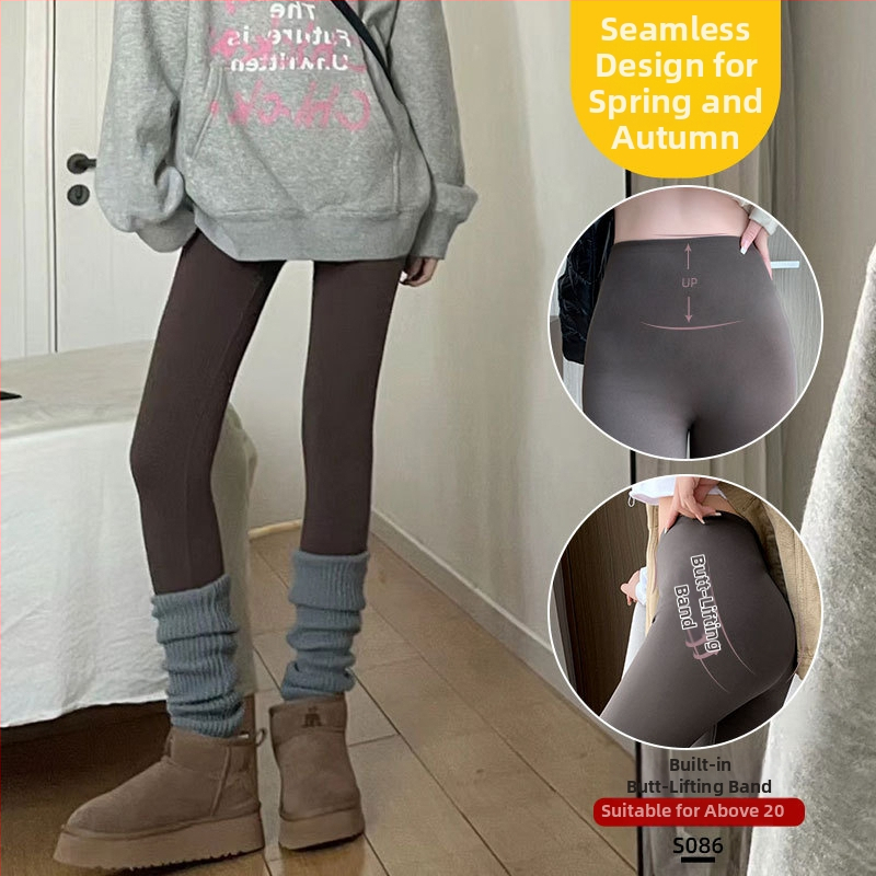 Γυναικείο κολάν γιόγκα σε στυλ Shark, από νάιλον Mag, Υψηλή ελαστικότητα, εφαρμογή σε στενή γραμμή, μονόχρωμο σχέδιο, Άνοιξη 2026