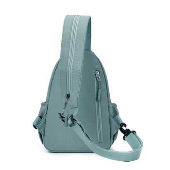 Rucsac multifunctional cu design crossbody, țesătură Oxford, căptușeală din poliester, deschidere cu fermoar, exterior 3D, Primăvara 2025