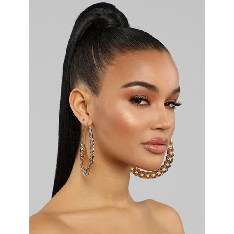 Perucă cu coadă de cal — fibre sintetice rezistente la temperatură; model 202309090020; brand Wonderful poems (beauty); pentru femei; nu poate fi vopsită sau îndreptată