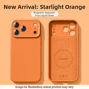 Carcasă din silicon lichid cu magneți pentru iPhone 17 Pro Max – Finisaj mat, Protecție la șocuri, Disipare termică, Anti-amprentă