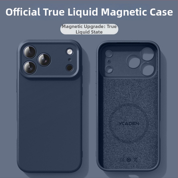 Carcasă din silicon lichid cu magneți pentru iPhone 17 Pro Max – Finisaj mat, Protecție la șocuri, Disipare termică, Anti-amprentă
