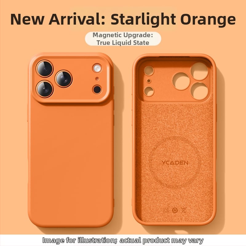 Carcasă din silicon lichid cu magneți pentru iPhone 17 Pro Max – Finisaj mat, Protecție la șocuri, Disipare termică, Anti-amprentă