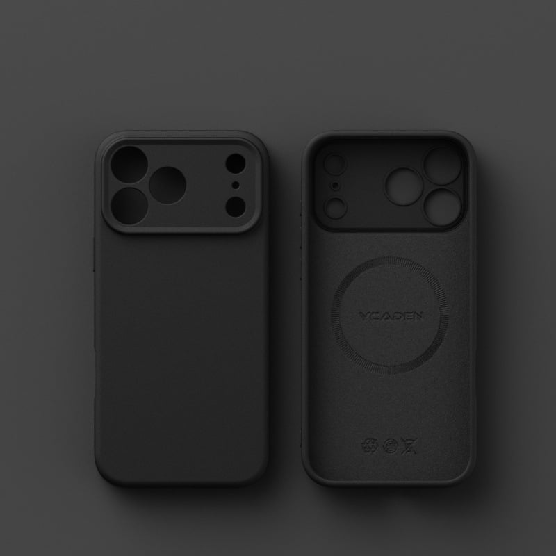 Carcasă din silicon lichid cu magneți pentru iPhone 17 Pro Max – Finisaj mat, Protecție la șocuri, Disipare termică, Anti-amprentă