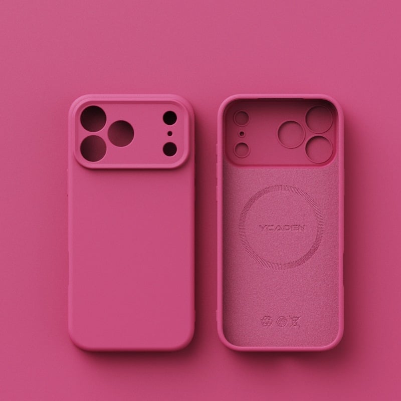 Carcasă din silicon lichid cu magneți pentru iPhone 17 Pro Max – Finisaj mat, Protecție la șocuri, Disipare termică, Anti-amprentă