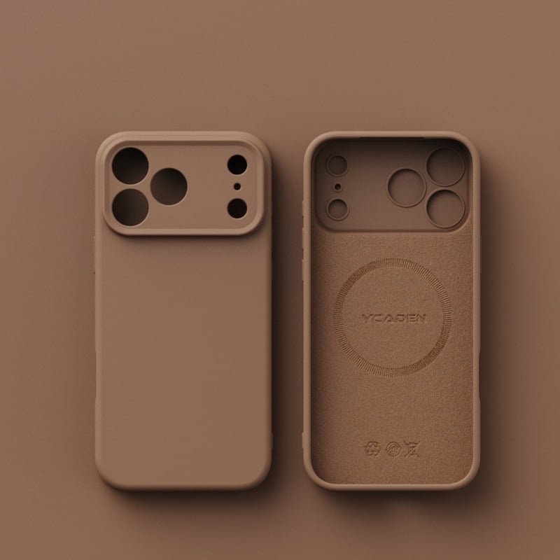 Carcasă din silicon lichid cu magneți pentru iPhone 17 Pro Max – Finisaj mat, Protecție la șocuri, Disipare termică, Anti-amprentă