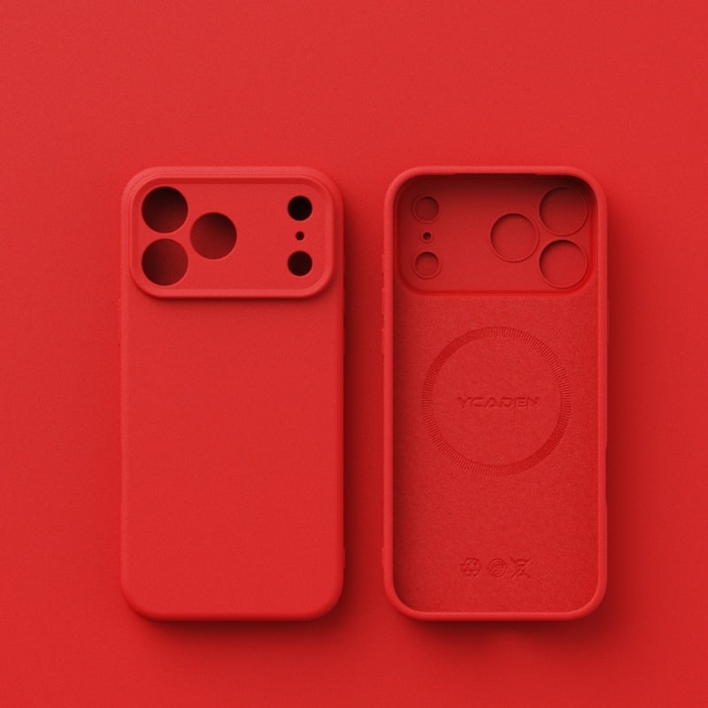 Carcasă din silicon lichid cu magneți pentru iPhone 17 Pro Max – Finisaj mat, Protecție la șocuri, Disipare termică, Anti-amprentă