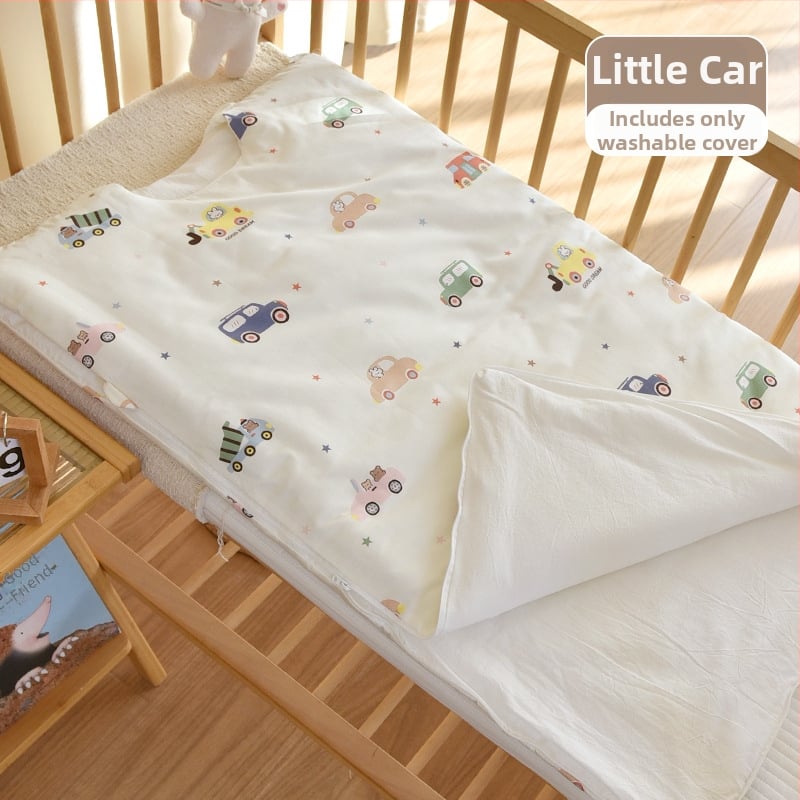 Sac de dormit pentru nou-născuți, bumbac 100%, umplutură poliester, design gros de iarnă, 0.55–1.0 kg