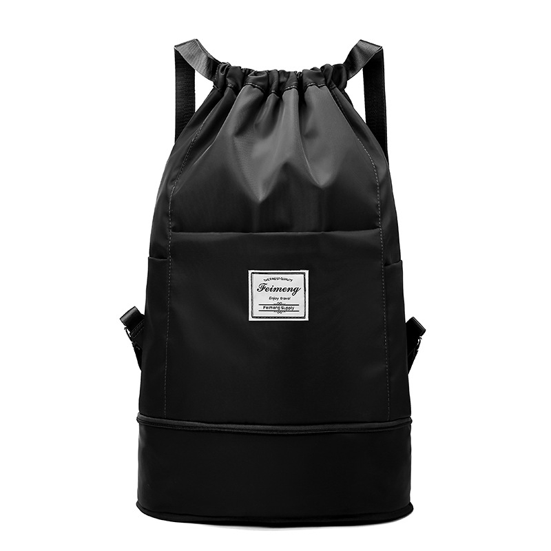 Nylonový batoh so šnúrkou, Oxford látka, vodeodolný, odolný voči opotrebeniu, ľahký, oddelenie suchého a vlhkého, model 6201