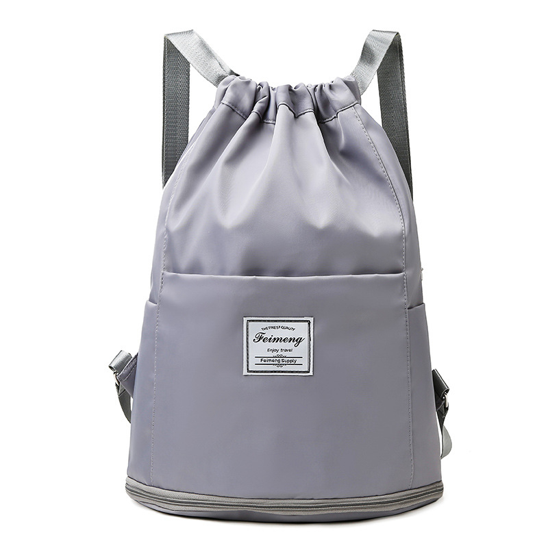 Nylonový batoh so šnúrkou, Oxford látka, vodeodolný, odolný voči opotrebeniu, ľahký, oddelenie suchého a vlhkého, model 6201