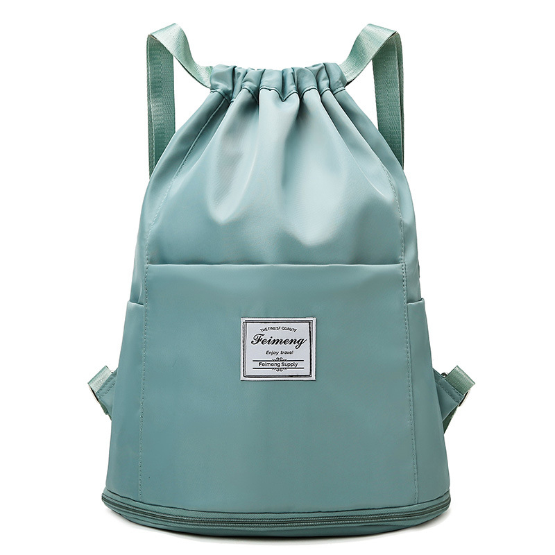 Nylonový batoh so šnúrkou, Oxford látka, vodeodolný, odolný voči opotrebeniu, ľahký, oddelenie suchého a vlhkého, model 6201