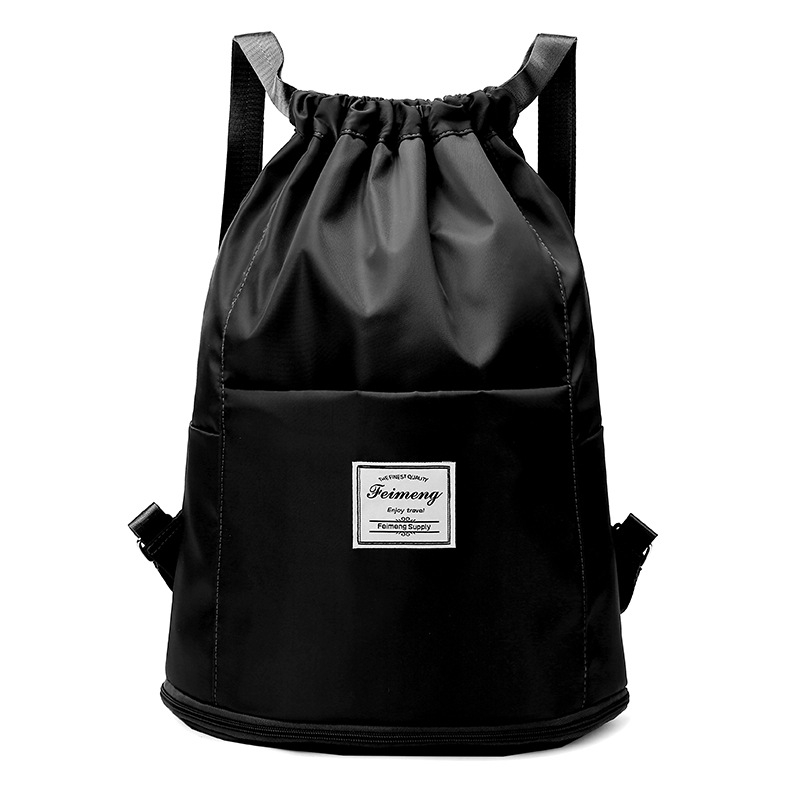 Nylonový batoh so šnúrkou, Oxford látka, vodeodolný, odolný voči opotrebeniu, ľahký, oddelenie suchého a vlhkého, model 6201