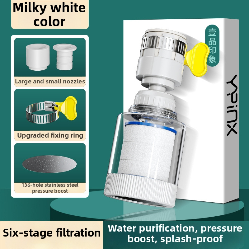 Filtr na kohútik – rozšírenie pre domácu kuchyňu, PP materiál, priama inštalácia, jednorukový ovládanie, model L10205, First Impression, štýl Light Luxury