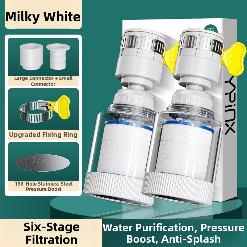 Filtr na kohútik – rozšírenie pre domácu kuchyňu, PP materiál, priama inštalácia, jednorukový ovládanie, model L10205, First Impression, štýl Light Luxury