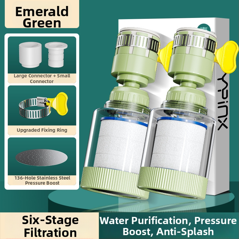 Filtr na kohútik – rozšírenie pre domácu kuchyňu, PP materiál, priama inštalácia, jednorukový ovládanie, model L10205, First Impression, štýl Light Luxury