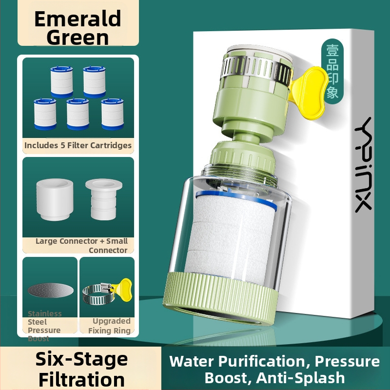 Filtr na kohútik – rozšírenie pre domácu kuchyňu, PP materiál, priama inštalácia, jednorukový ovládanie, model L10205, First Impression, štýl Light Luxury