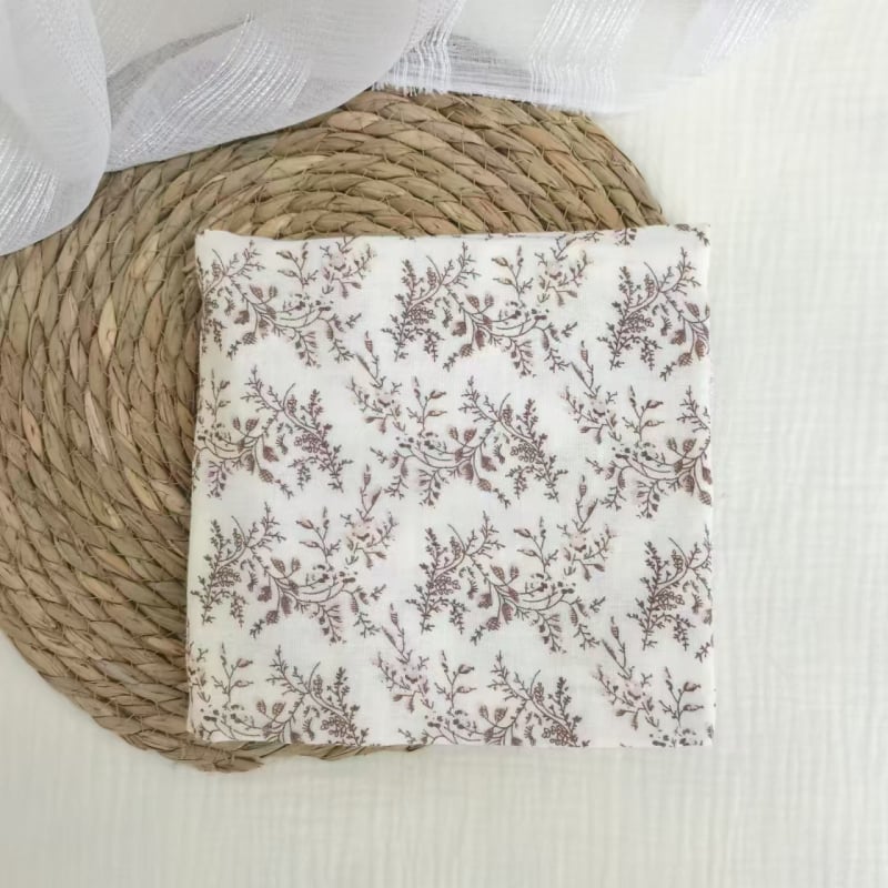 Τύλιγμα από γάζα για νεογέννητα – σχέδιο καρτούν, 95% βαμβάκι, για όλες τις εποχές