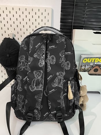 Dicello batoh – unisex, nylonový nepremokavý, street trend štýl, vhodný pre 14-palcový notebook