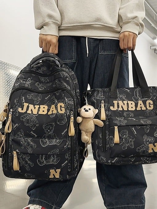 Dicello batoh – unisex, nylonový nepremokavý, street trend štýl, vhodný pre 14-palcový notebook