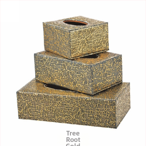 Kožená krabička na vreckovky – ručne vyrobená, s vyberateľnou vnútornou zásobou, model FJ-0741, možnosť loga na mieru, vhodná do hosťovských izieb a na stôl