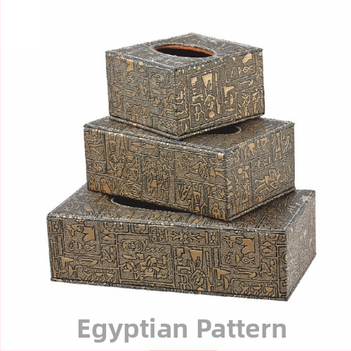 Kožená krabička na vreckovky – ručne vyrobená, s vyberateľnou vnútornou zásobou, model FJ-0741, možnosť loga na mieru, vhodná do hosťovských izieb a na stôl