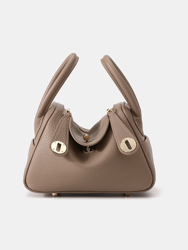 Crossbody torba s poklopcem, horizontalni kvadratni oblik, PU materijal, gradski stil, dvostruke naramenice