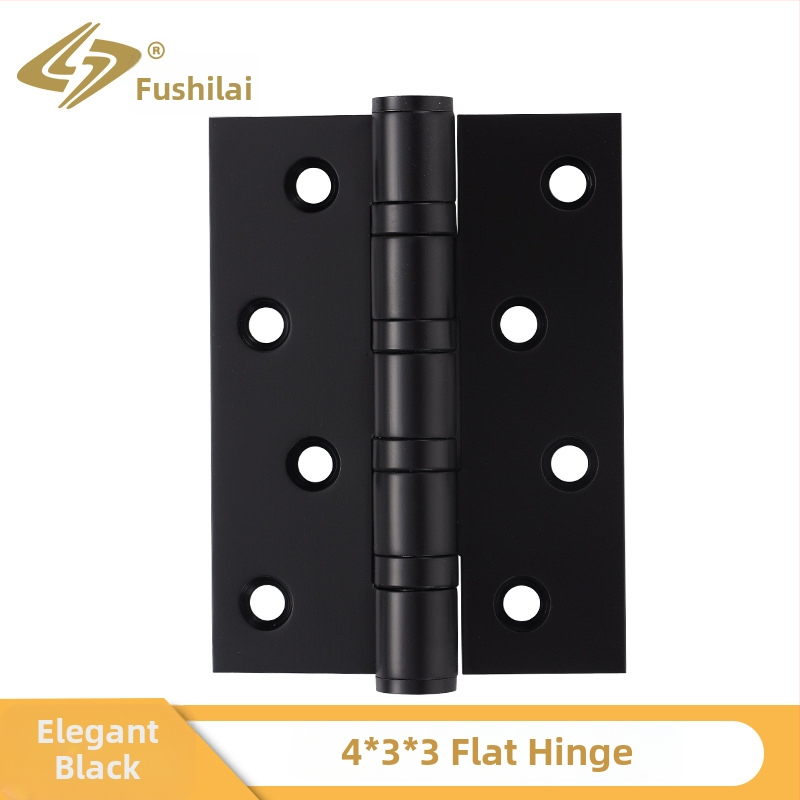 Rozsdamentes acél ajtópánt faajtókhoz, méretek 4"/5", vastagság 3 mm, felület: elektroplakálás, kefés, polírozott