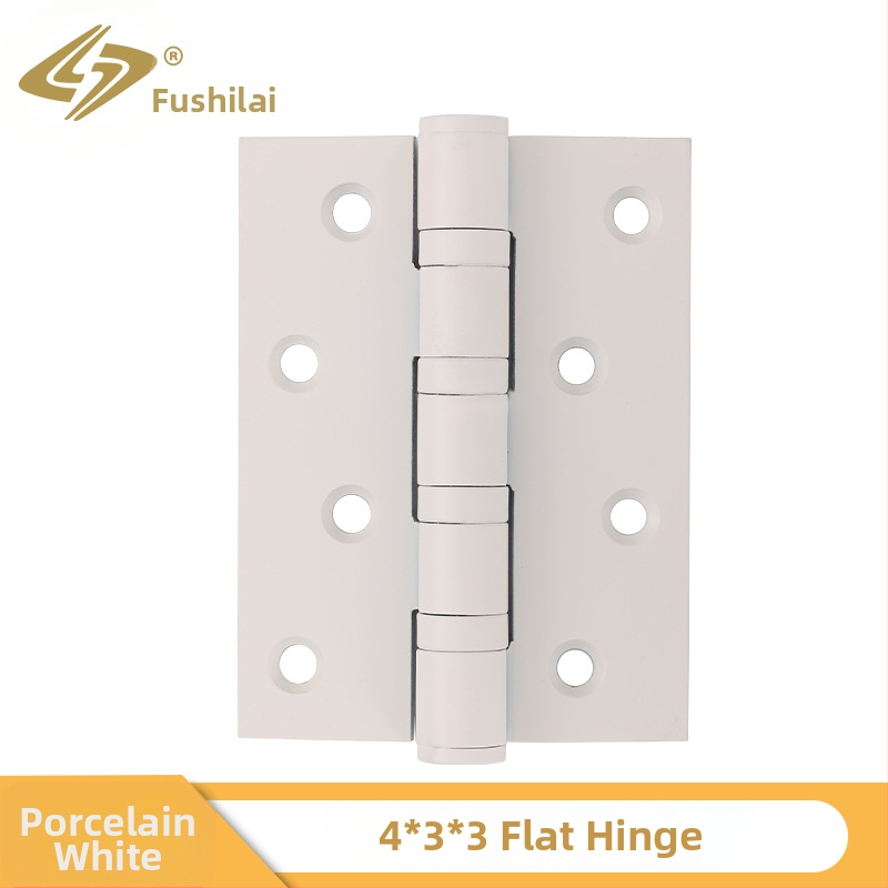 Rozsdamentes acél ajtópánt faajtókhoz, méretek 4"/5", vastagság 3 mm, felület: elektroplakálás, kefés, polírozott