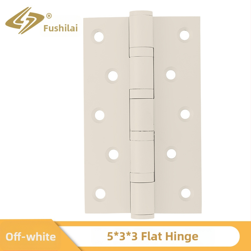 Rozsdamentes acél ajtópánt faajtókhoz, méretek 4"/5", vastagság 3 mm, felület: elektroplakálás, kefés, polírozott