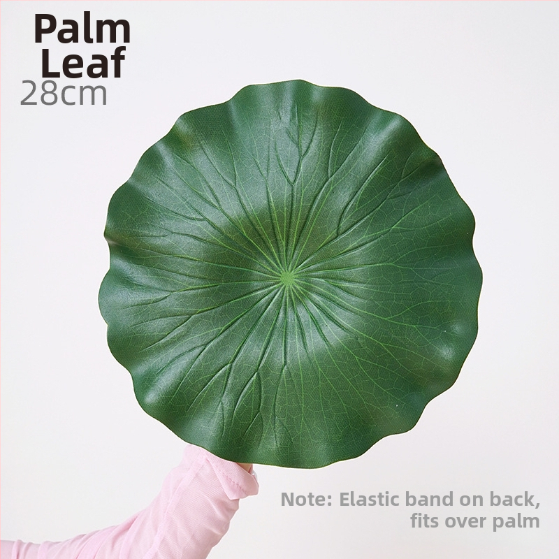 Táncrekvizit: selyem virágból készült lótusz, mű-lótusz levéllel; fej- és kéz dekoráció óvodai és általános iskola előadásokhoz (Anyag: selyem virág; Márka: Egyéb; Készítés: Egyéb; Cél: Fényképezési rekvizit)