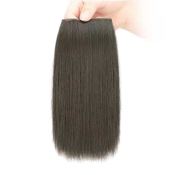 Ex06 Plăci de volum pentru păr — Două piese fără cusături pentru coroana și părțile laterale, păr drept, sârmă rezistentă la temperatură, design cu mecanism, nu se poate vopsi