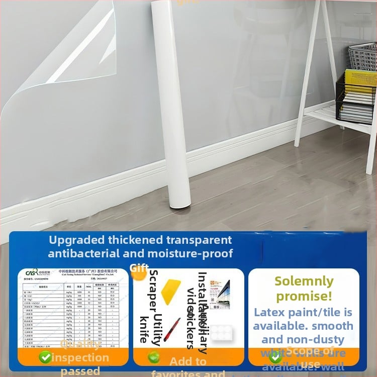 Pengyi PVC αντιστατικό διαφανές φιλμ προστασίας τοίχων, επίπεδο αυτοκόλλητο τοίχου, ανθεκτικό σε λίπη, μοντέρνο μινιμαλιστικό στυλ