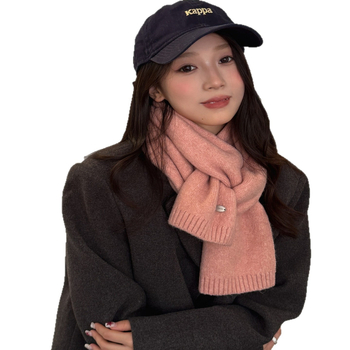 Šal Steering od vunene mješavine, pleteni warp knitting, zadržava toplinu, Zima 2025